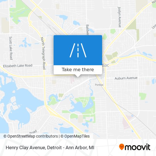 Mapa de Henry Clay Avenue