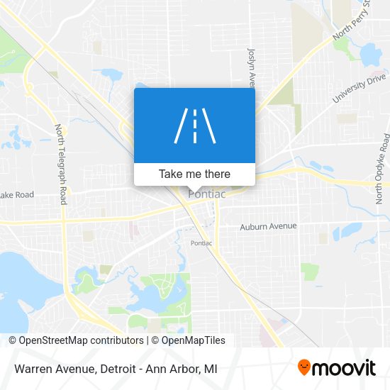 Mapa de Warren Avenue