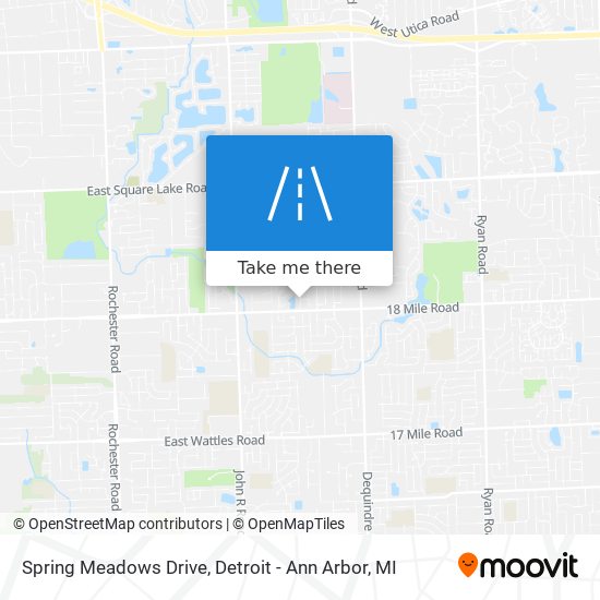 Mapa de Spring Meadows Drive