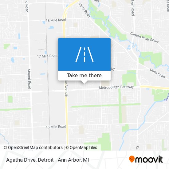Mapa de Agatha Drive