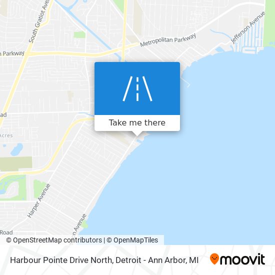 Harbour Pointe Drive North map