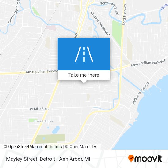 Mayley Street map