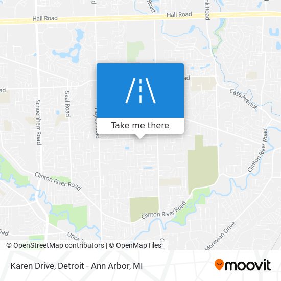 Karen Drive map