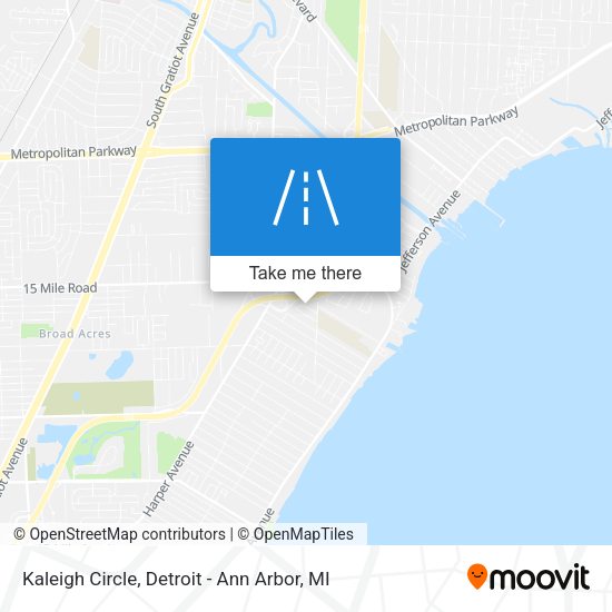 Mapa de Kaleigh Circle