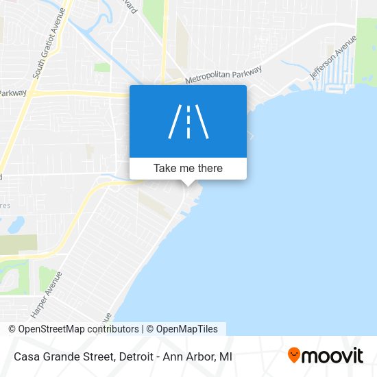 Mapa de Casa Grande Street