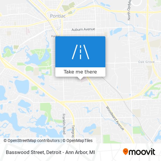 Basswood Street map