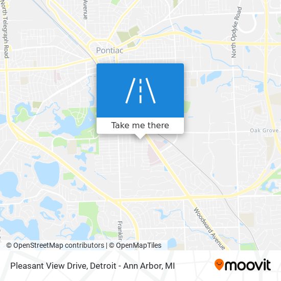 Pleasant View Drive map