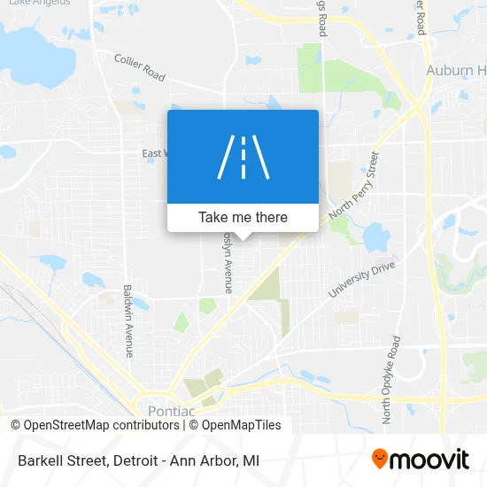 Barkell Street map