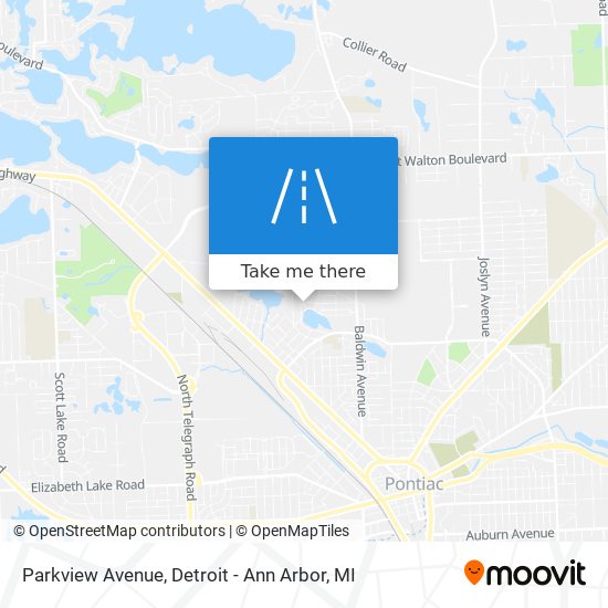 Parkview Avenue map