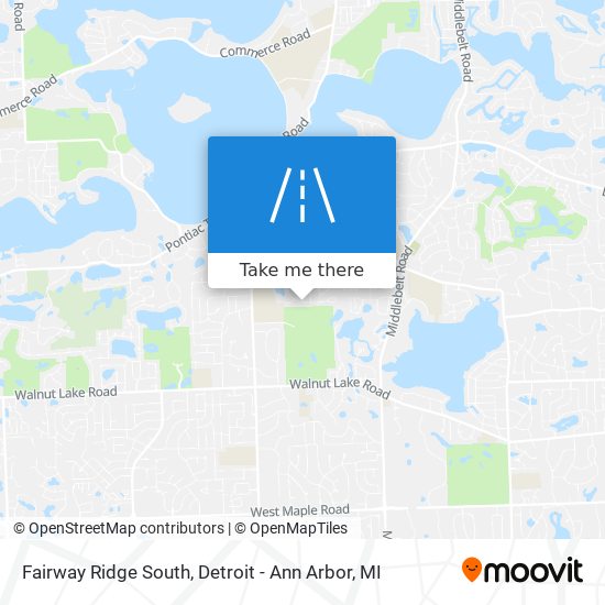 Mapa de Fairway Ridge South