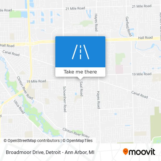 Mapa de Broadmoor Drive