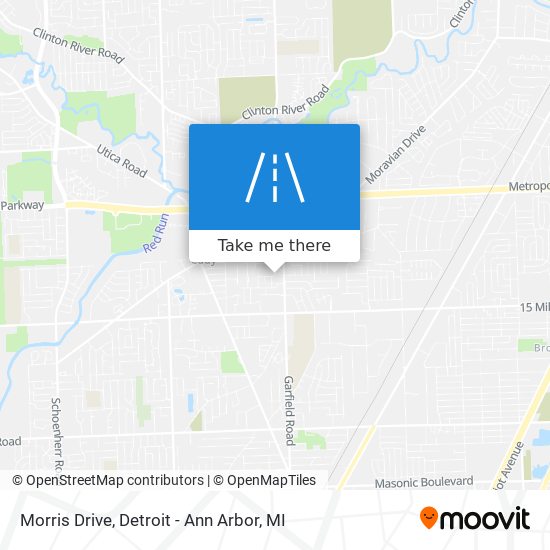 Morris Drive map