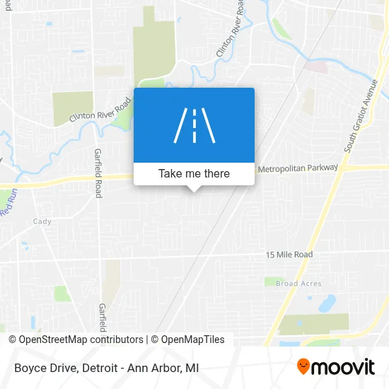 Boyce Drive map
