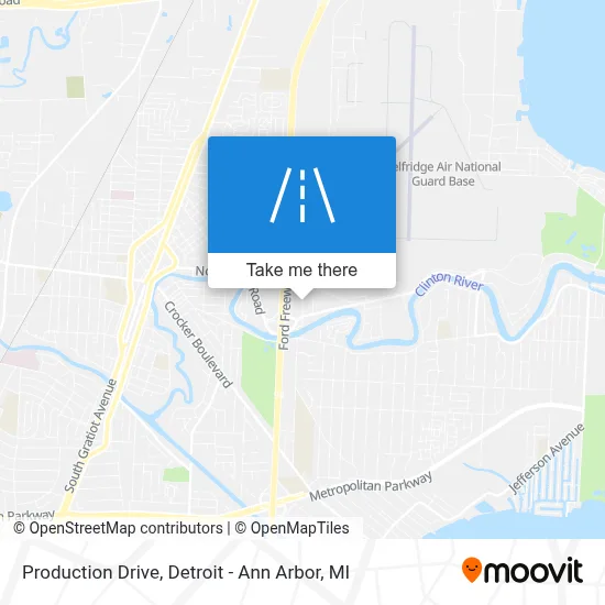 Production Drive map