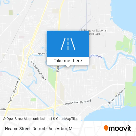 Hearne Street map