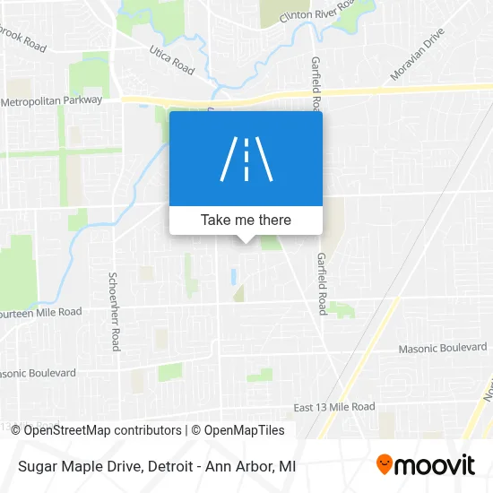 Sugar Maple Drive map
