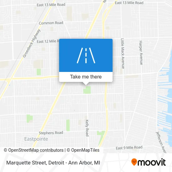 Mapa de Marquette Street