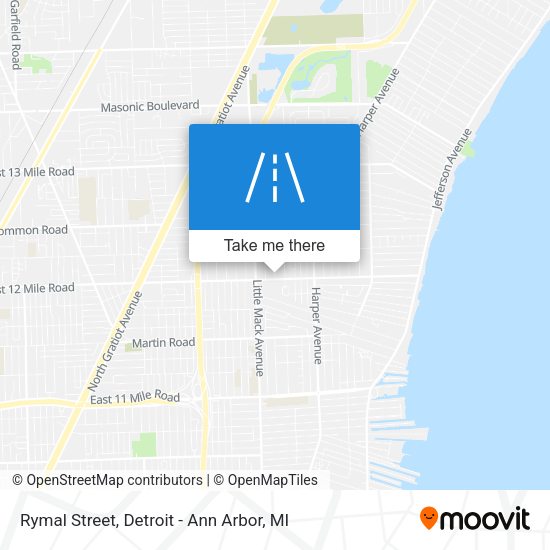 Mapa de Rymal Street