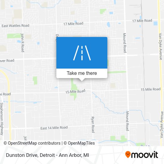 Mapa de Dunston Drive