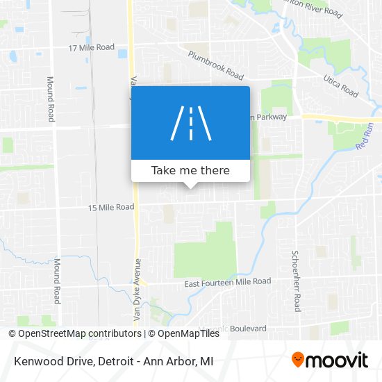 Mapa de Kenwood Drive