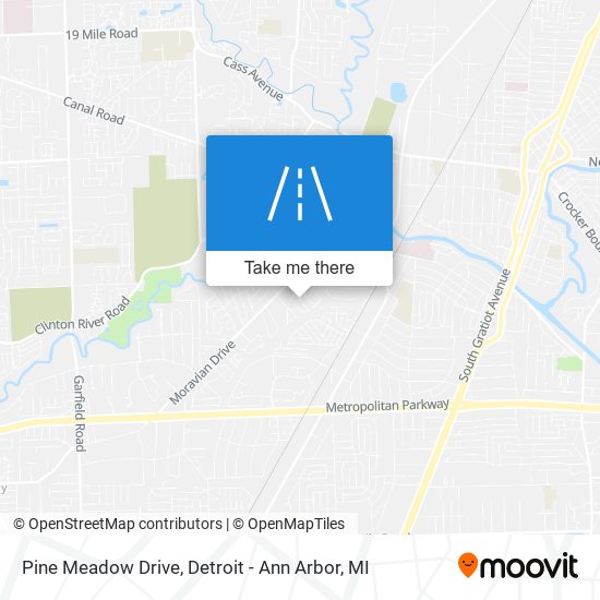 Mapa de Pine Meadow Drive