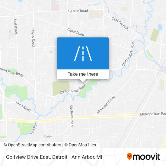 Mapa de Golfview Drive East