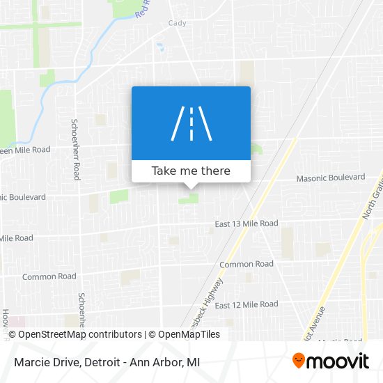 Marcie Drive map