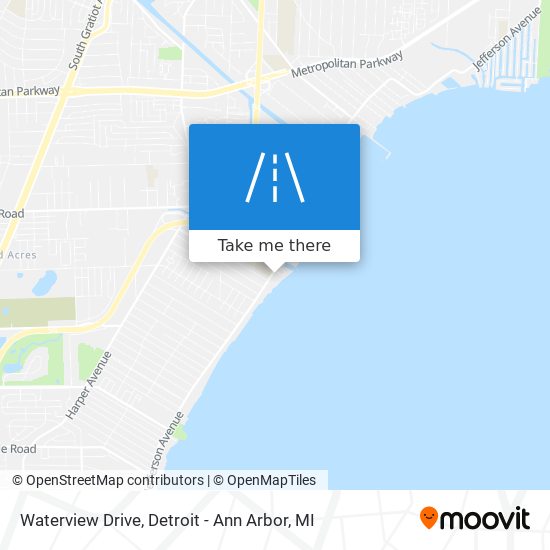 Mapa de Waterview Drive