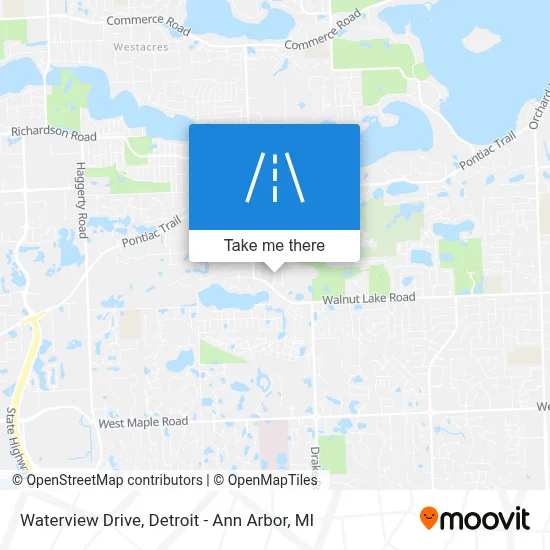 Waterview Drive map