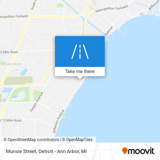 Mapa de Munsie Street