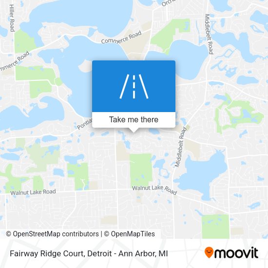 Fairway Ridge Court map