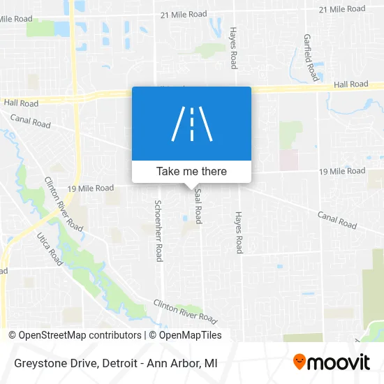 Greystone Drive map