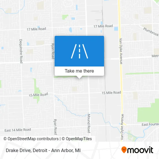 Drake Drive map