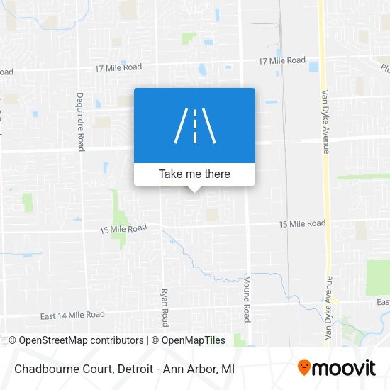 Mapa de Chadbourne Court
