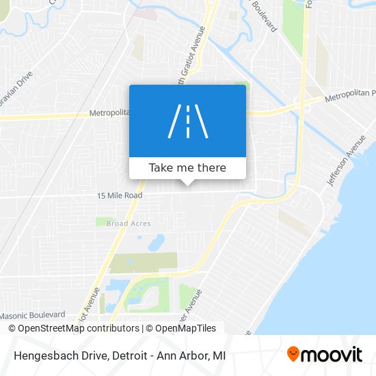 Hengesbach Drive map