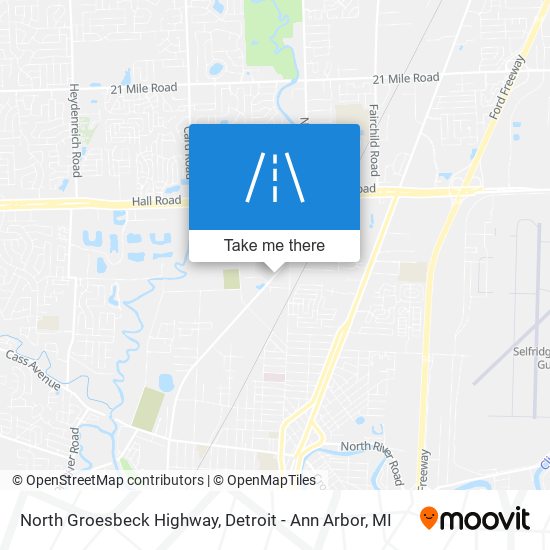 Mapa de North Groesbeck Highway