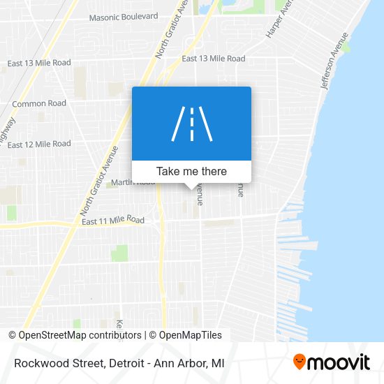 Mapa de Rockwood Street