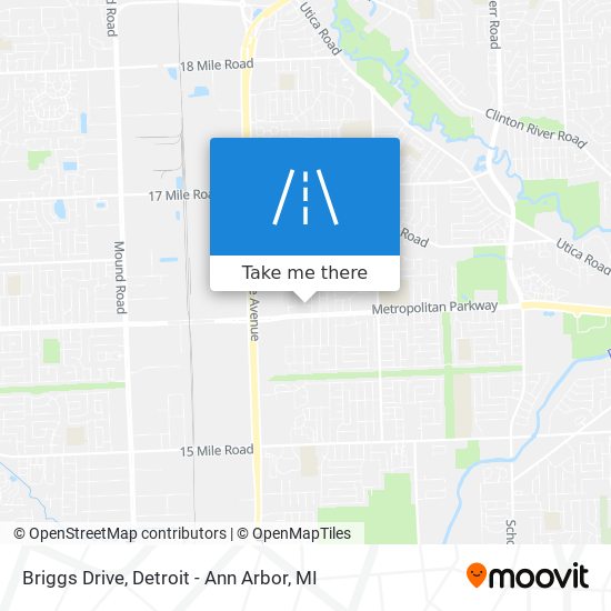 Briggs Drive map