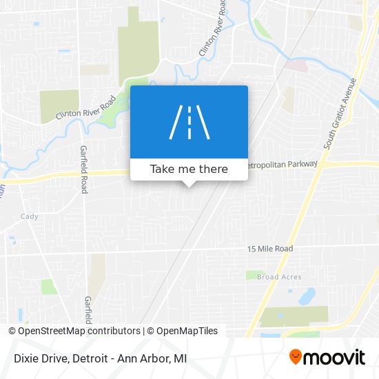 Dixie Drive map