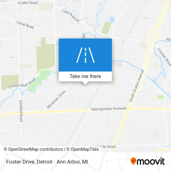 Foster Drive map