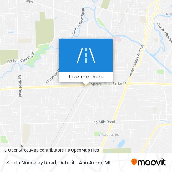 South Nunneley Road map