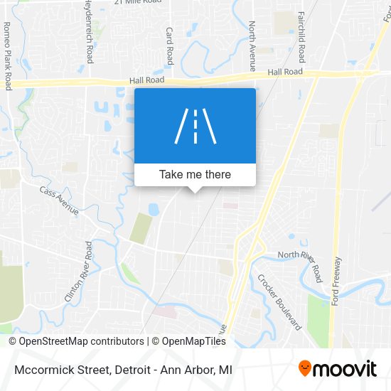 Mapa de Mccormick Street