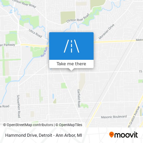 Mapa de Hammond Drive