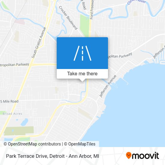 Park Terrace Drive map