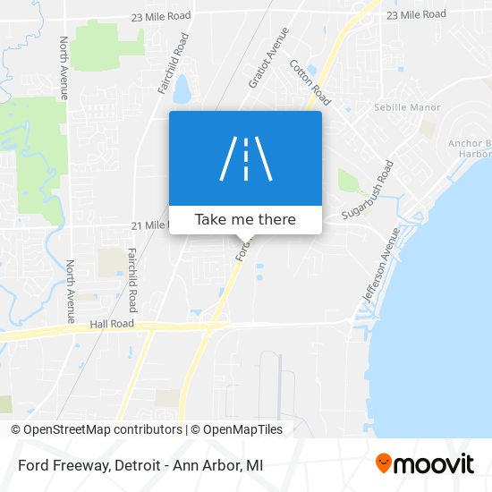 Ford Freeway map