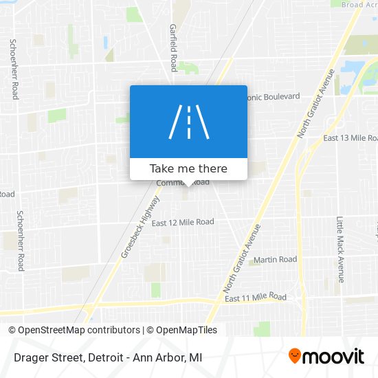 Drager Street map