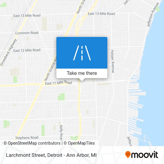 Mapa de Larchmont Street