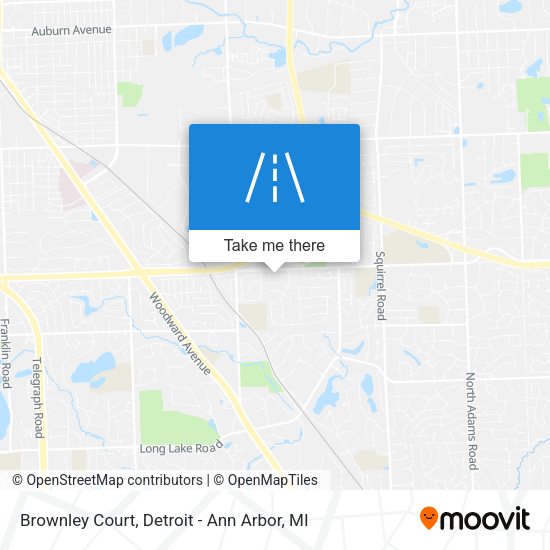Mapa de Brownley Court