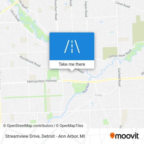 Streamview Drive map
