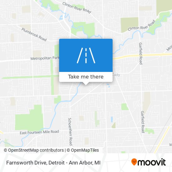 Farnsworth Drive map